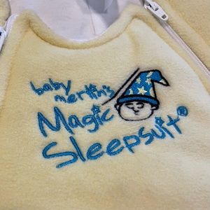 Baby Merlin’s Magic Sleepsuit | Yellow | 6-9 months